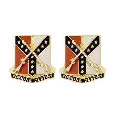 61st Cavalry Regiment Unit Crest (Forging Destiny)